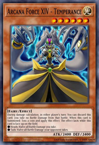 Arcana Force XIV - Temperance Common BP01-EN151 Battle Pack Epic Dawn Yugioh card