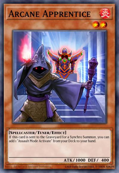 Arcane Apprentice Rare CRMS-EN022 Crimson Crisis Yugioh card