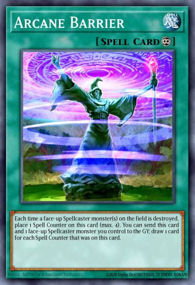 Arcane Barrier Rare CRMS-EN061 Crimson Crisis Yugioh card