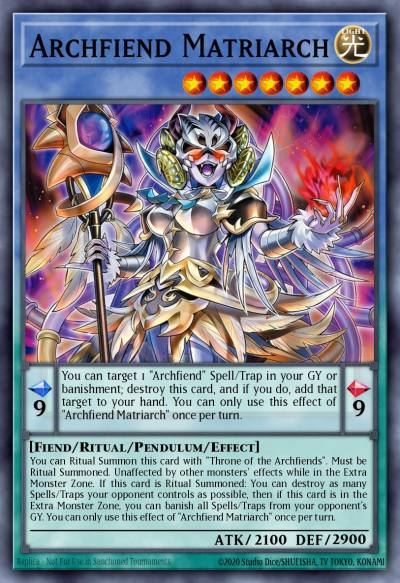 Archfiend Matriarch Common BLZD-EN030 Blazing Dominion Yugioh card