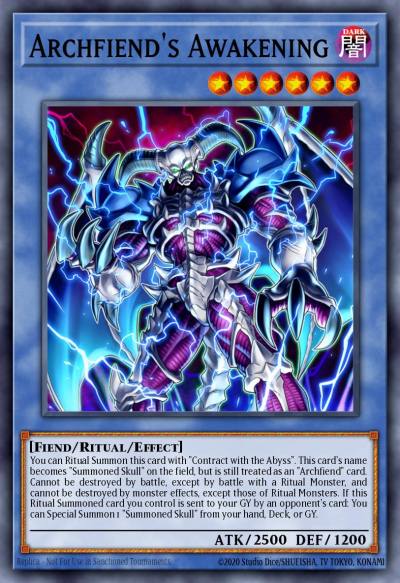 Archfiends Awakening Secret Rare FIGA-EN031 Fists of the Gadgets Yugioh card
