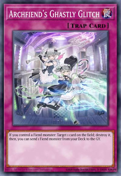Archfiends Ghastly Glitch Common MP23-EN238 25th Anniversary Tin Dueling Heroes Mega Pack Yugioh card