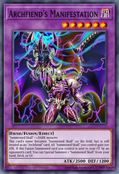 Archfiends Manifestation Secret Rare FIGA-EN034 Fists of the Gadgets Yugioh card