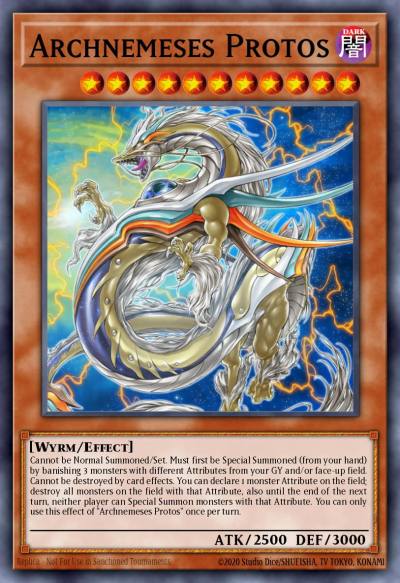 Archnemeses Protos Ultra Rare ETCO-EN008 Eternity Code Yugioh card