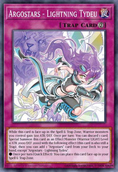 Argostars - Lightning Tydeu Quarter Century Secret Rare SUDA-EN071 Supreme Darkness Yugioh card