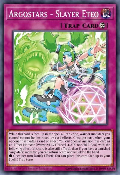 Argostars - Slayer Eteo Super Rare SUDA-EN073 Supreme Darkness Yugioh card