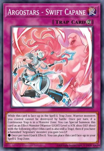 Argostars - Swift Capane Super Rare SUDA-EN072 Supreme Darkness Yugioh card