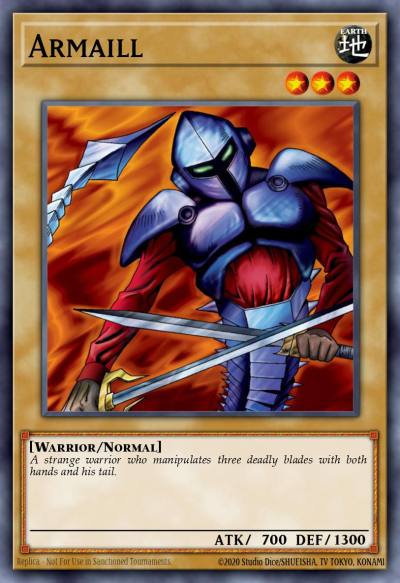 Armaill Common LOB-079 Legend of Blue Eyes White Dragon Yugioh card