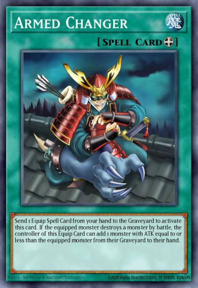Armed Changer Common DR04-EN105 Dark Revelation Volume 4 Yugioh card