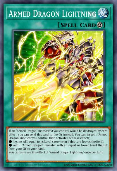 Armed Dragon Lightning Common MP22-EN031 2022 Tin of the Pharaohs Gods Yugioh card