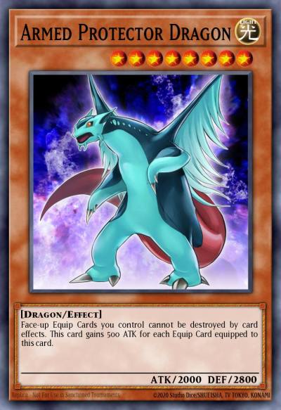 Armed Protector Dragon Rare AMDE-EN047 Amazing Defenders Yugioh card