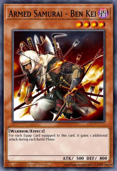 Armed Samurai - Ben Kei Common DR3-EN143 Dark Revelation Volume 3 Yugioh card