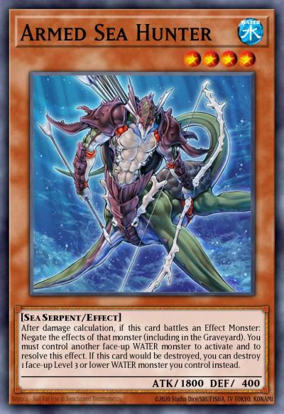 Armed Sea Hunter Common ANPR-EN025 Ancient Prophecy Yugioh card