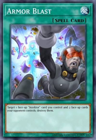 Armor Blast Super Rare ORCS-EN053 Order of Chaos Yugioh card