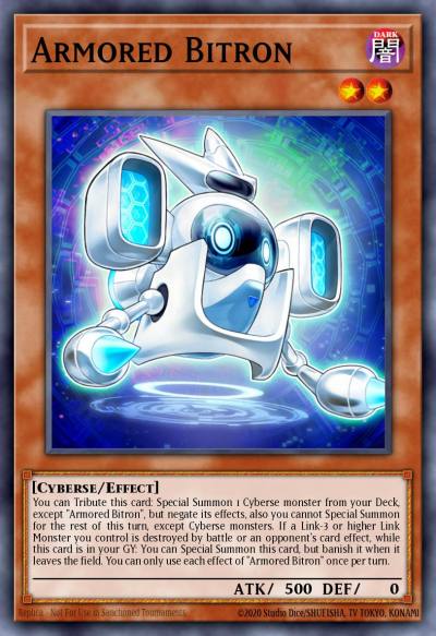 Armored Bitron Super Rare ETCO-EN095 Eternity Code Yugioh card