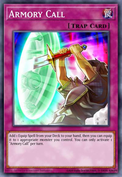 Armory Call Super Rare MP21-EN031 2021 Tin of Ancient Battles Yugioh card