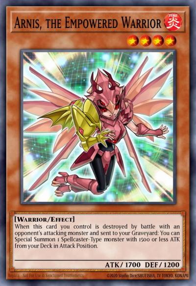 Arnis the Empowered Warrior Common YS14-EN013 Super Starter Space-Time Showdown Yugioh card