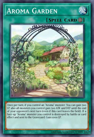 Aroma Garden Common MP16-EN086 2016 Mega-Tin Mega Pack Yugioh card