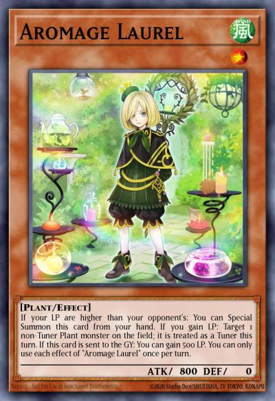 Aromage Laurel Common CHIM-EN017 Chaos Impact Yugioh card