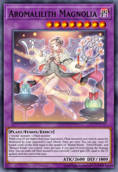 Aromalilith Magnolia Super Rare PHNI-EN039 Phantom Nightmare Yugioh card