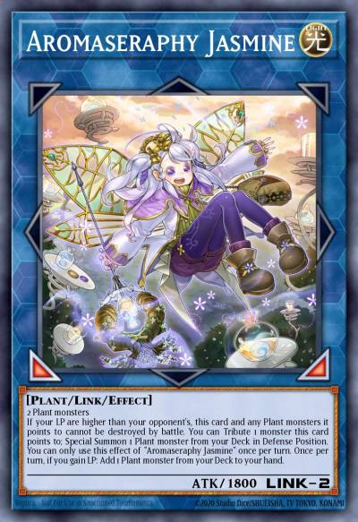 Aromaseraphy Jasmine Quarter Century Secret Rare BLTR-EN093 Battles of Legend Terminal Revenge Yugioh card