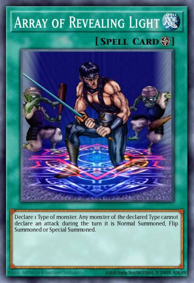 Array of Revealing Light Common DB2-EN148 Dark Beginning 2 Yugioh card