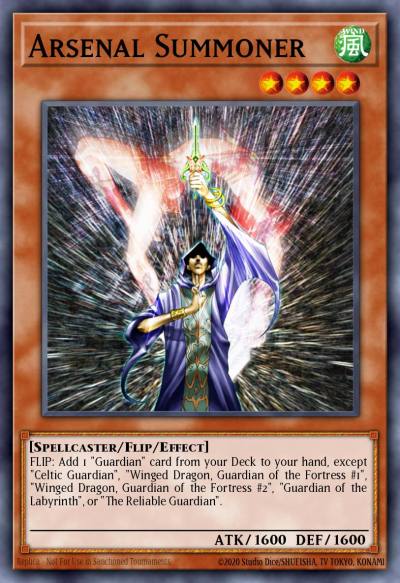 Arsenal Summoner Common DCR-004 Dark Crisis Yugioh card