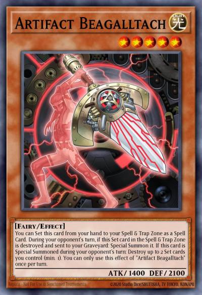 Artifact Beagalltach Common MP15-EN007 2015 Mega-Tin Mega Pack Yugioh card