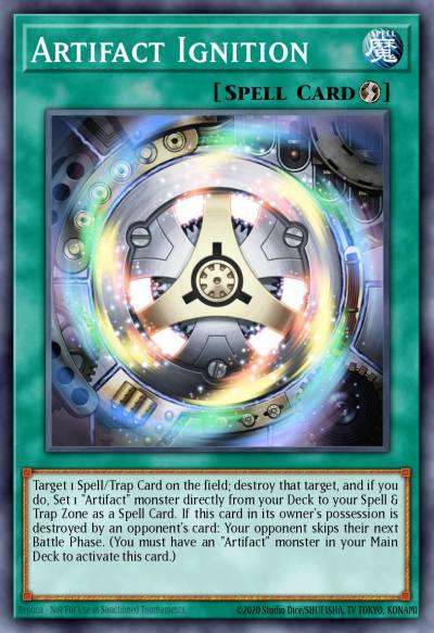 Artifact Ignition Ultra Rare MP15-EN034 2015 Mega-Tin Mega Pack Yugioh card
