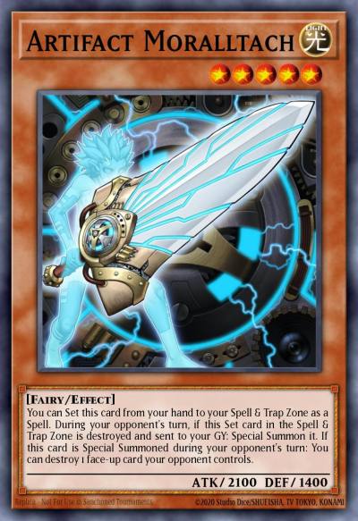 Artifact Moralltach Super Rare MP15-EN006 2015 Mega-Tin Mega Pack Yugioh card