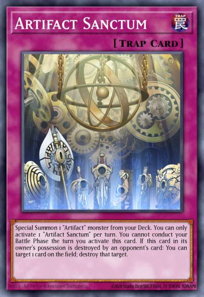 Artifact Sanctum Ultra Rare MP15-EN041 2015 Mega-Tin Mega Pack Yugioh card