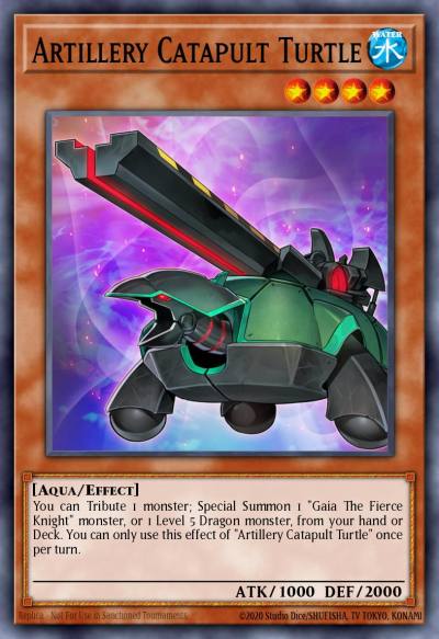 Artillery Catapult Turtle Super Rare MP21-EN099 2021 Tin of Ancient Battles Yugioh card