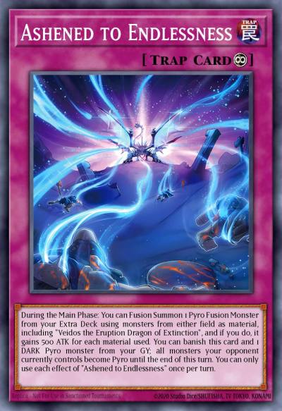 Ashened to Endlessness Common MP25-EN376 2025 Mega-Pack Tin Yugioh card