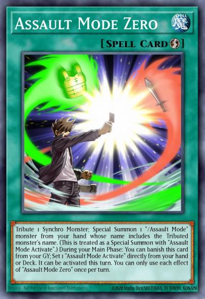 Assault Mode Zero Common DANE-EN055 Dark Neostorm Yugioh card
