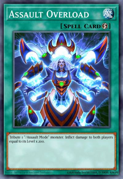 Assault Overload Common CRMS-EN051 Crimson Crisis Yugioh card