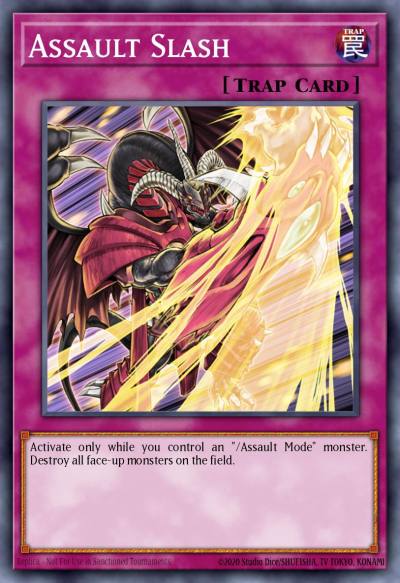 Assault Slash Common CRMS-EN074 Crimson Crisis Yugioh card