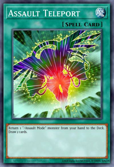 Assault Teleport Common CRMS-EN052 Crimson Crisis Yugioh card