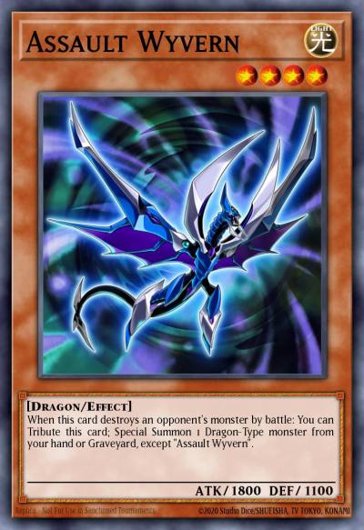 Assault Wyvern Ultra Rare MVP1-EN003 Yu-Gi-Oh! The Dark Side of Dimensions Movie Pack Yugioh card