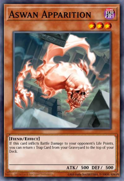 Aswan Apparition Common AST-064 Ancient Sanctuary Yugioh card