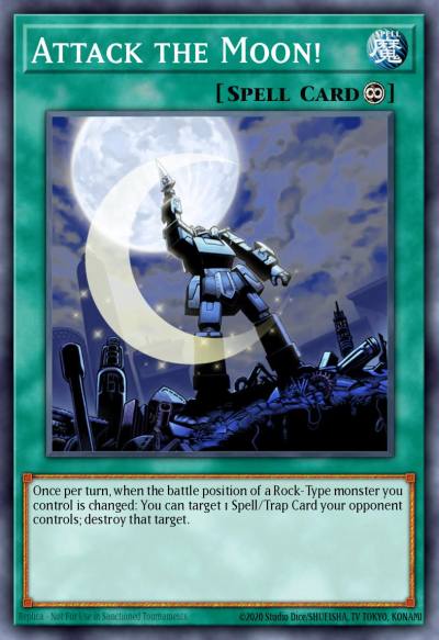 Attack the Moon Super Rare ABYR-EN089 Abyss Rising Yugioh card
