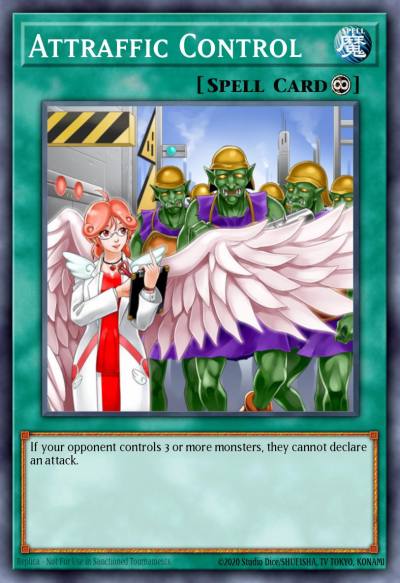 Attraffic Control Common STAX-EN036 2-Player Starter Set Yugioh card