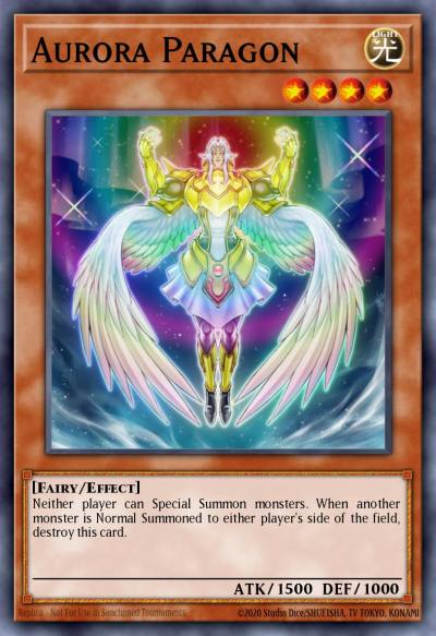 Aurora Paragon Common EXVC-EN036 Extreme Victory Yugioh card