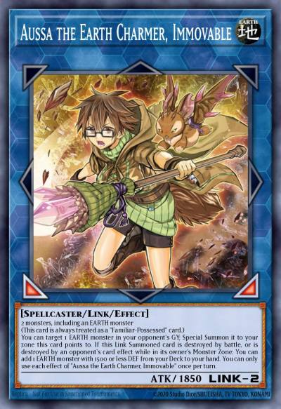 Aussa the Earth Charmer, Immovable Ultra Rare CH02-EN045 THE CHRONICLES DECK: Spirit Charmers (All-Foil Edition) Yugioh card