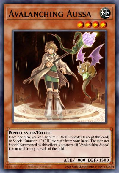Avalanching Aussa Common DR04-EN206 Dark Revelation Volume 4 Yugioh card