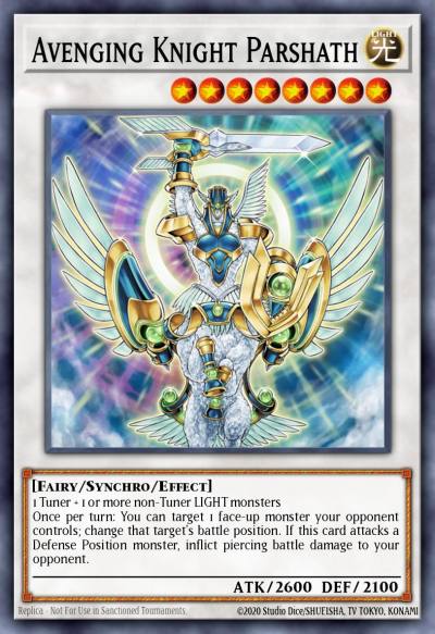 Avenging Knight Parshath Common LC5D-EN230 Legendary Collection 5Ds Mega Pack Yugioh card