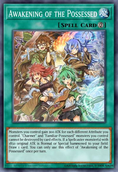 Awakening of the Possessed Ultra Rare CH02-EN031 THE CHRONICLES DECK: Spirit Charmers (All-Foil Edition) Yugioh card