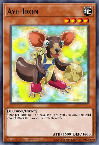 Aye-Iron Common BP02-EN123 Battle Pack 2 War of the Giants Yugioh card