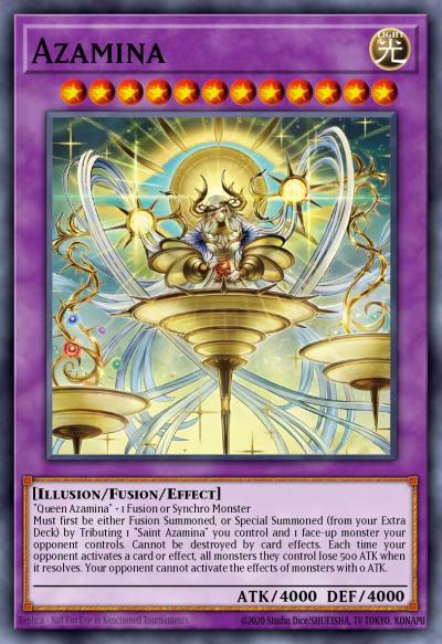Azamina Super Rare ALIN-EN035 Alliance Insight Yugioh card