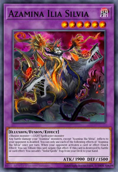 Azamina Ilia Silvia Prismatic Secret Rare MP25-EN103 2025 Mega-Pack Tin Yugioh card