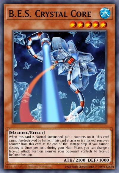 BES Crystal Core Common CP03-EN015 Champion Pack Game Three Yugioh card